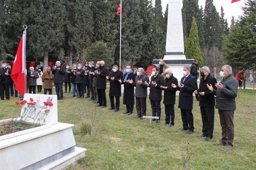 18 Mart Şehitleri Anma Günü ve Çanakkale Zaferinin 107. Yılı kutlandı ve Şehitler anıldı