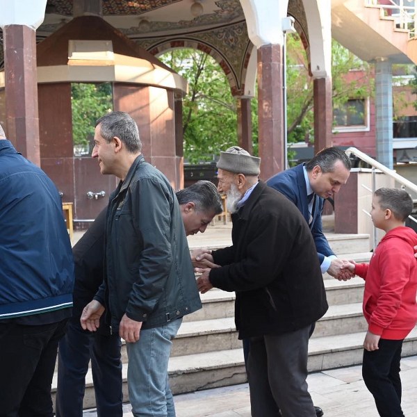 Sayın Kaymakamımız Fatih AKKAYA Ramazan Bayramı münasebetiyle  Bayramlaşma programı düzenledi