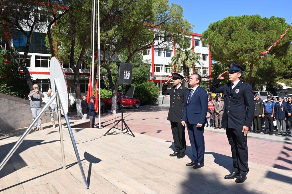 İlçemizde 19 Eylül Gaziler Günü Törenle Kutlandı 